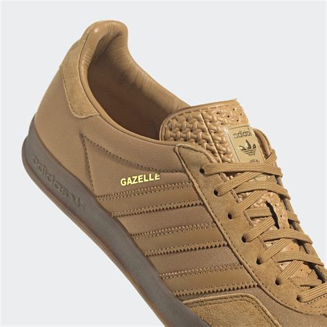 adidas gazelle brown leather.